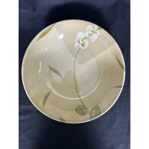 Crate and Barrel Orchid Royal Stafford Great Britain 2006 Serving Bowl 10.5"